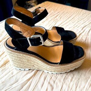 Crown Vintage platform wedge sandals